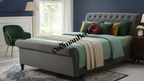 Richmond Elegance Fabric Ottoman Bed