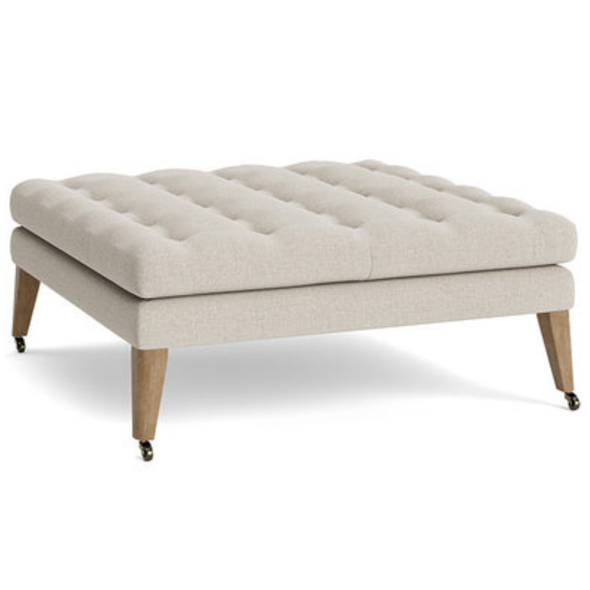 Ultimate Toastie Footstool with Wooden Legs & Tires for Easy Mobility