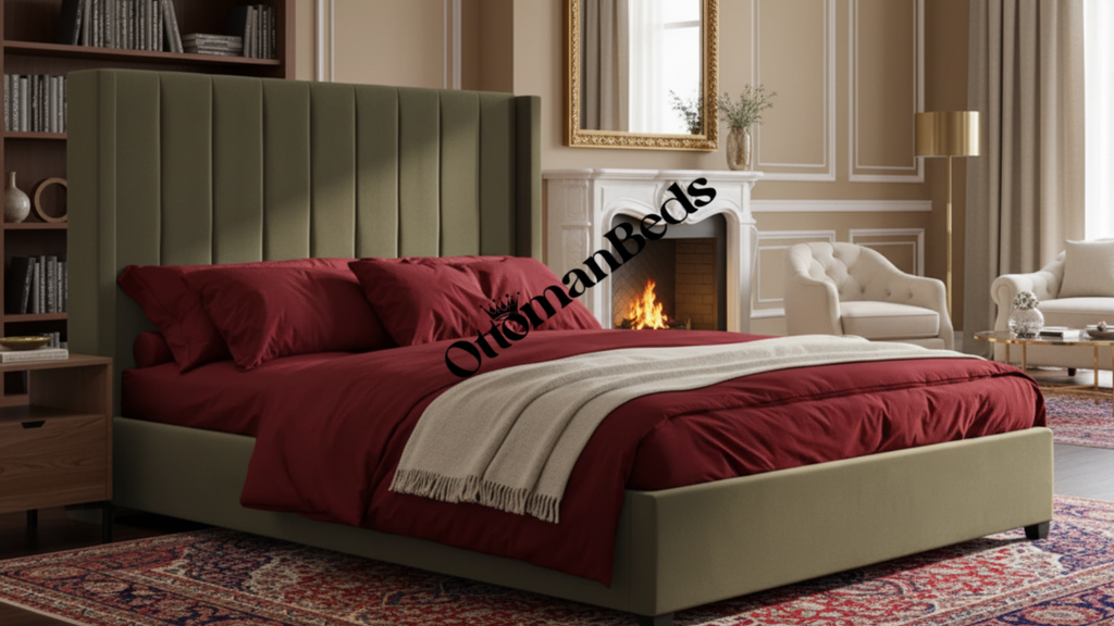 Ardenza Winged Ottoman Bed