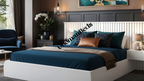 Taylor Executive Ottoman Bed with Side Tables