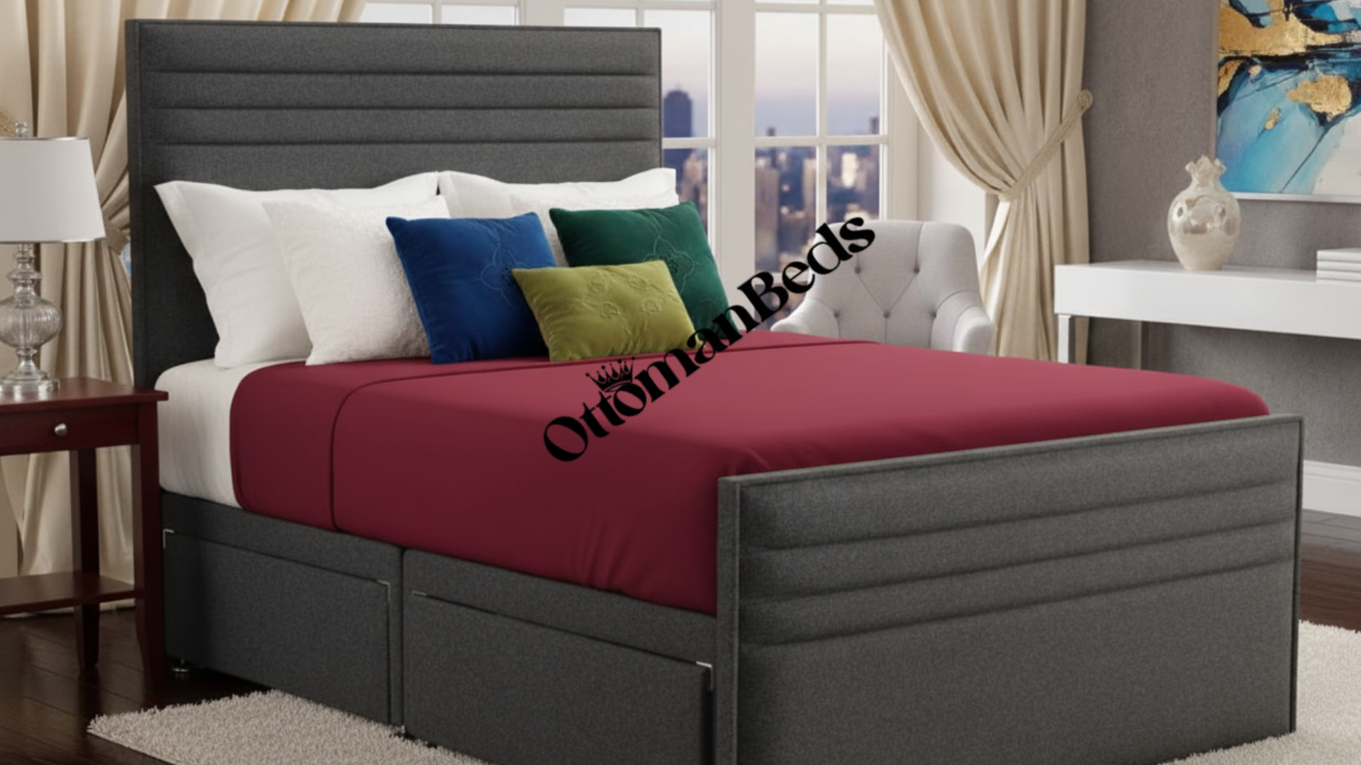 Stylevo Chic Ottoman Bed