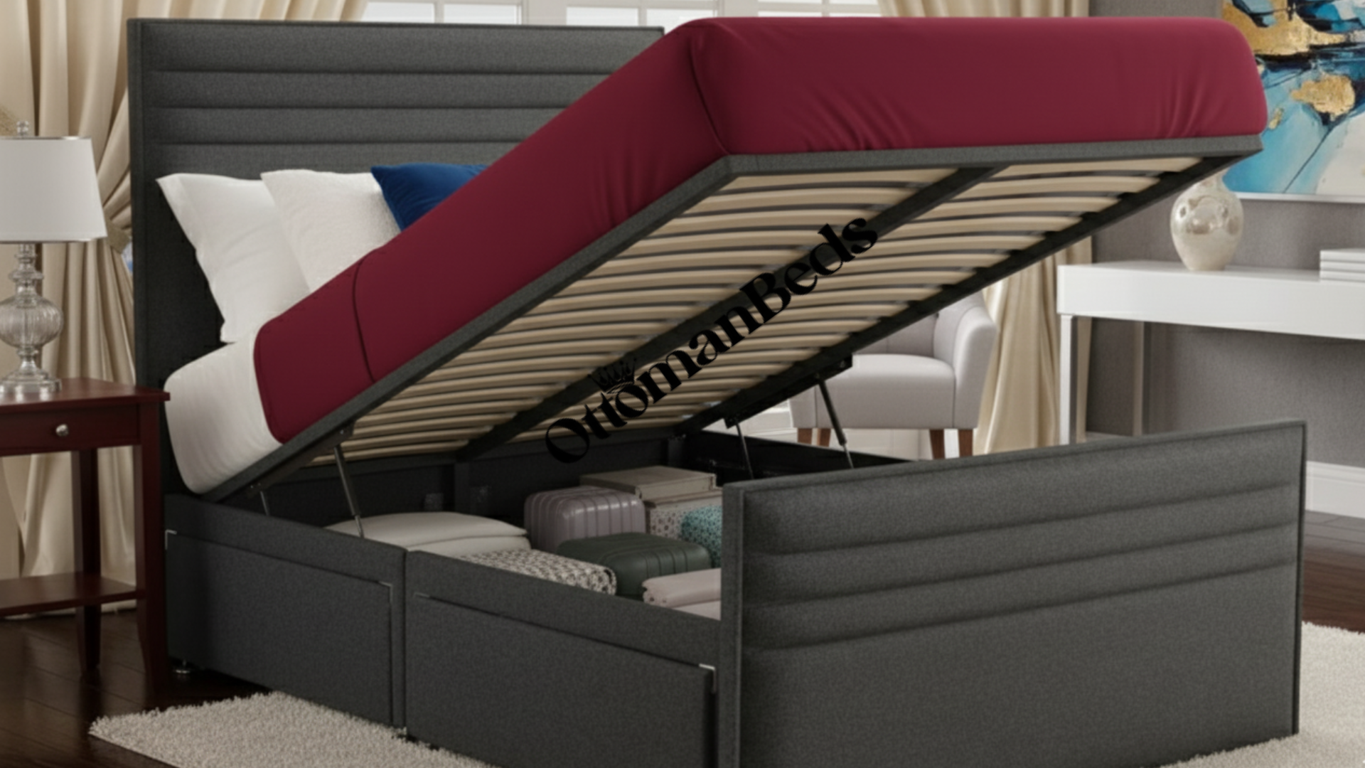 Stylevo Chic Ottoman Bed