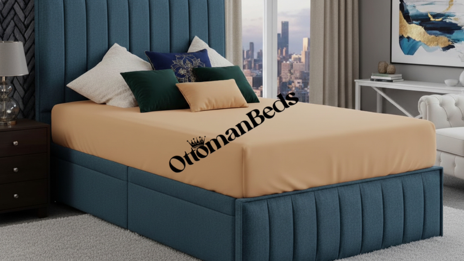 Harmony Luxe Ottoman Bed