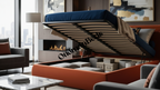Sigrid Signature Ottoman Bed with Cushion Headboard
