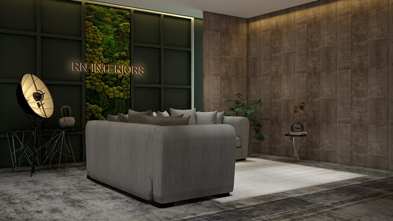 2 Seater Sofa - The Urban Grey