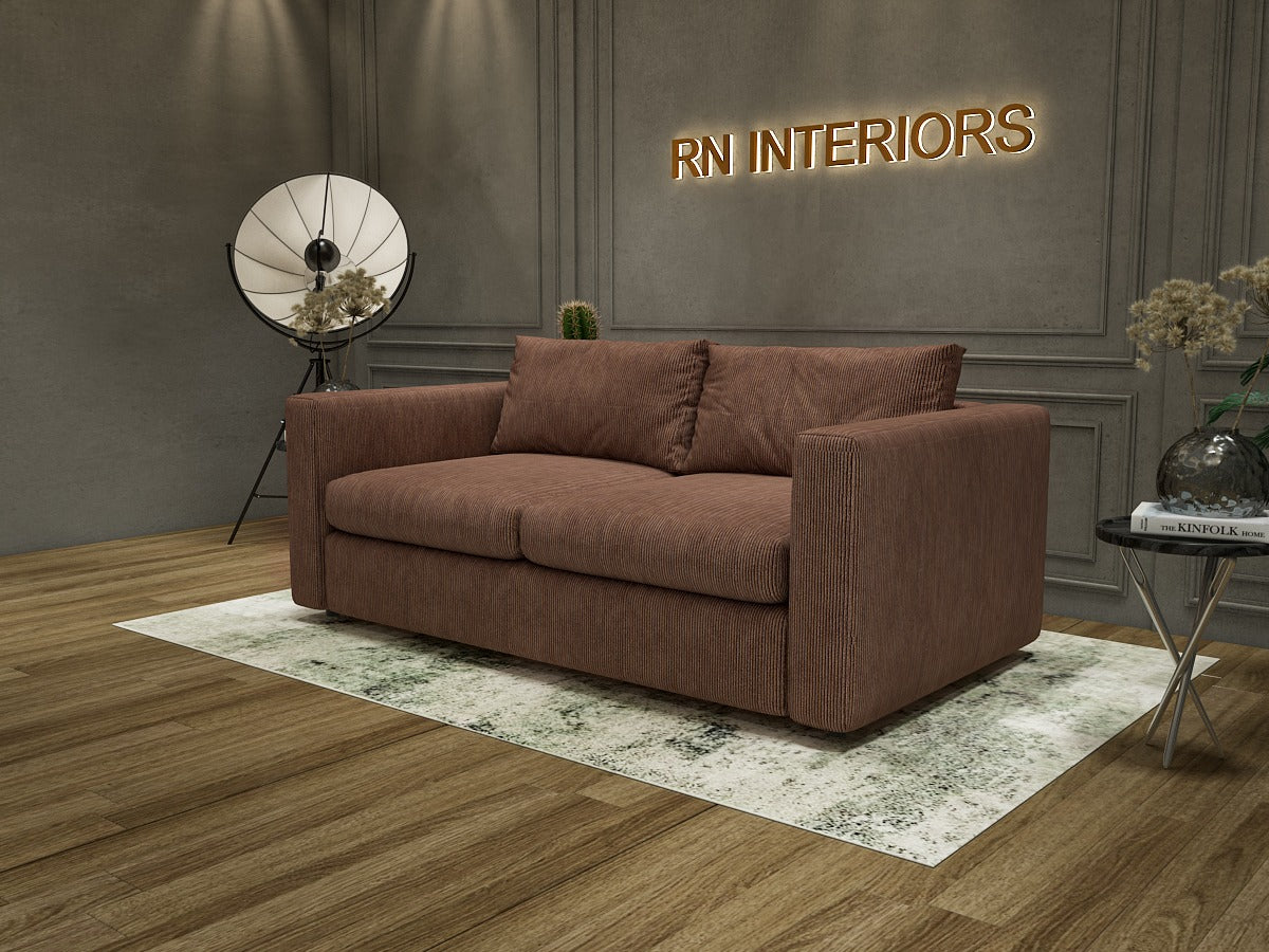 LTD Corduroy Comfort Sofa Set