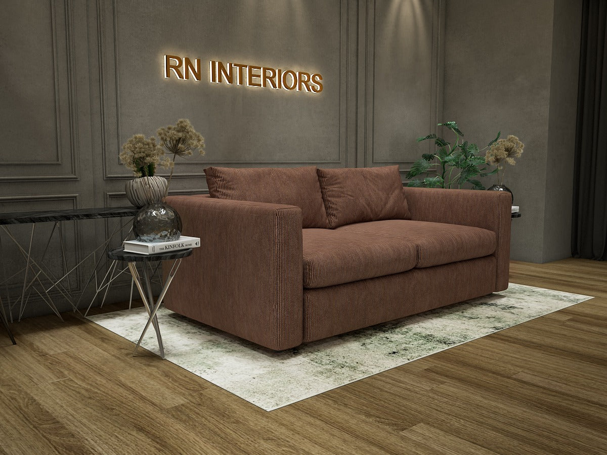 LTD Corduroy Comfort Sofa Set