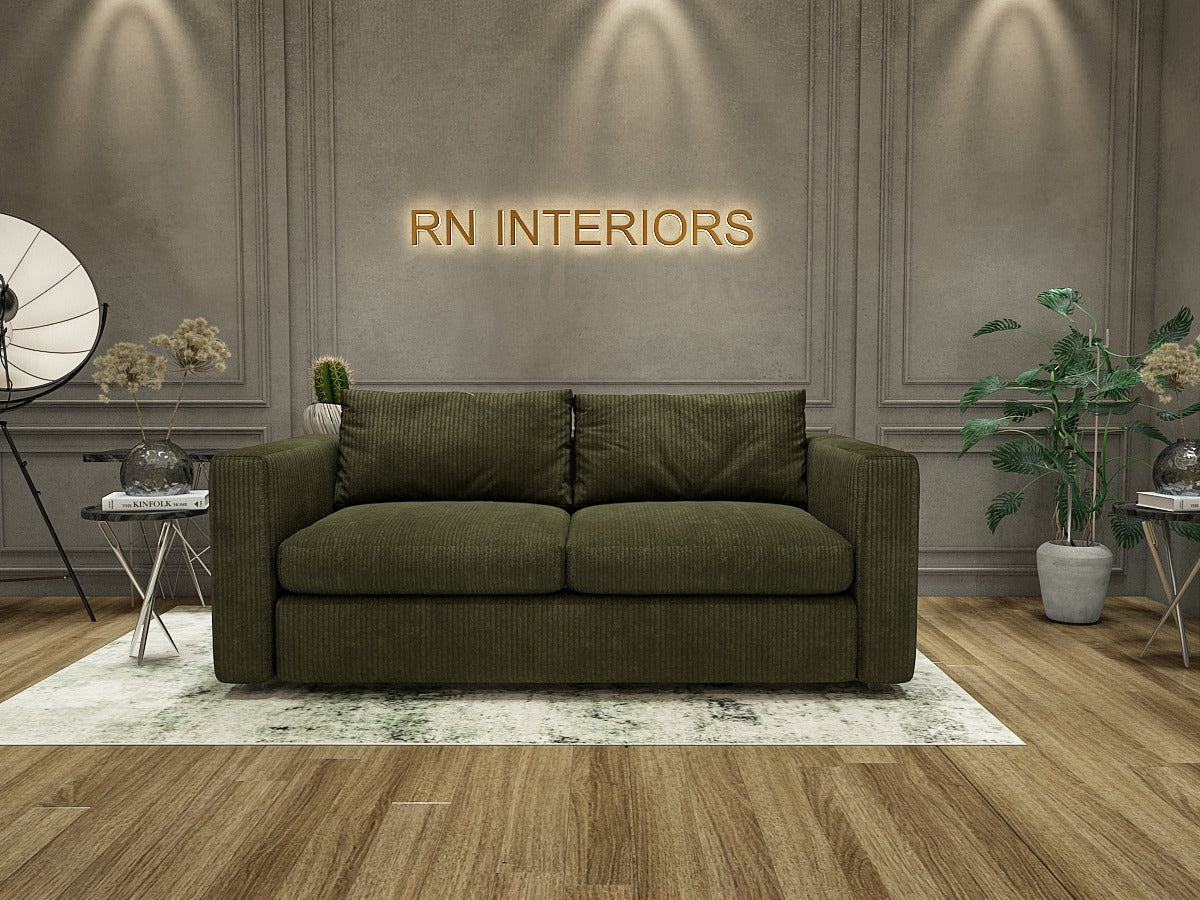 LTD Corduroy Comfort Sofa Set