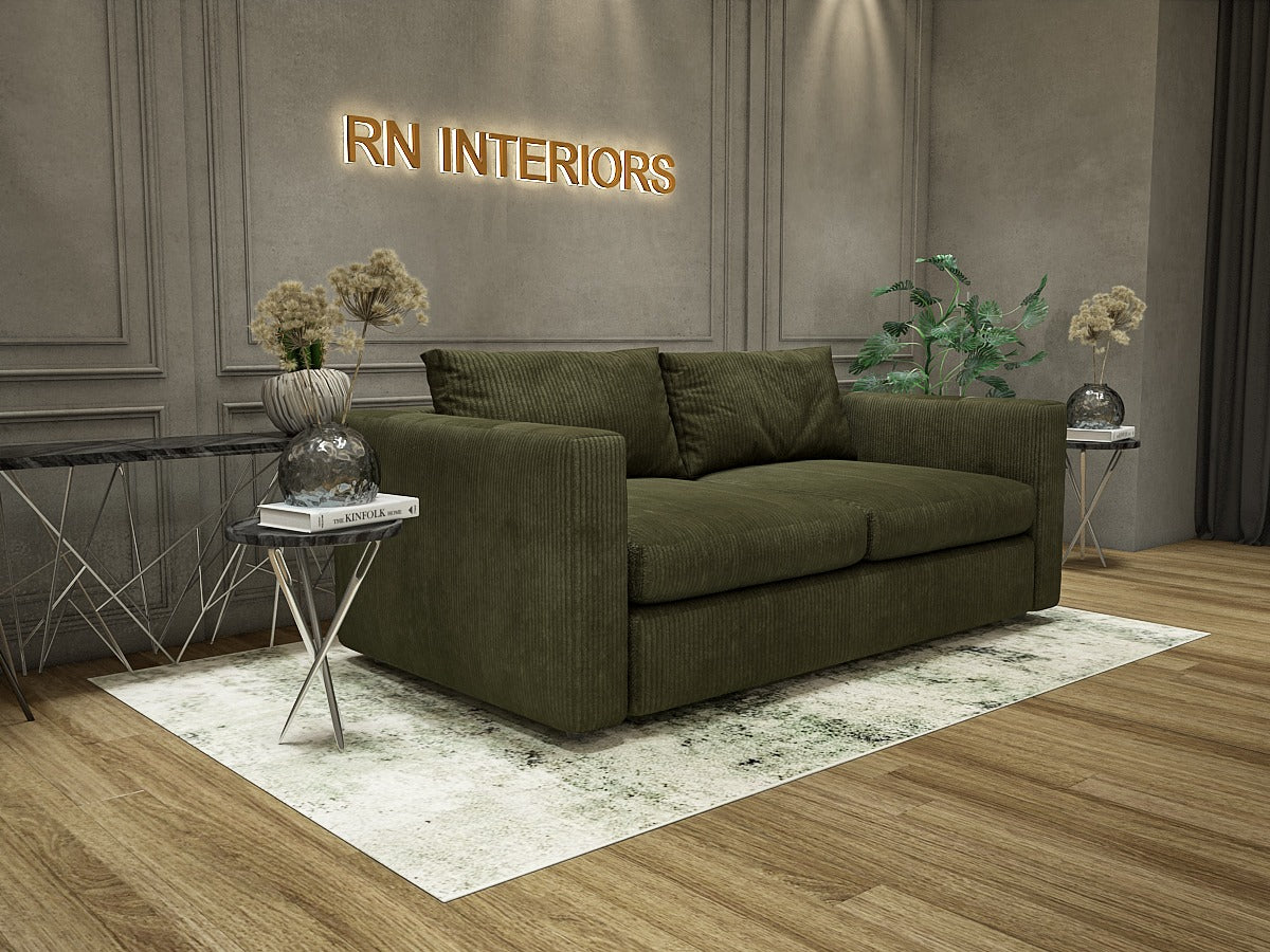LTD Corduroy Comfort Sofa Set
