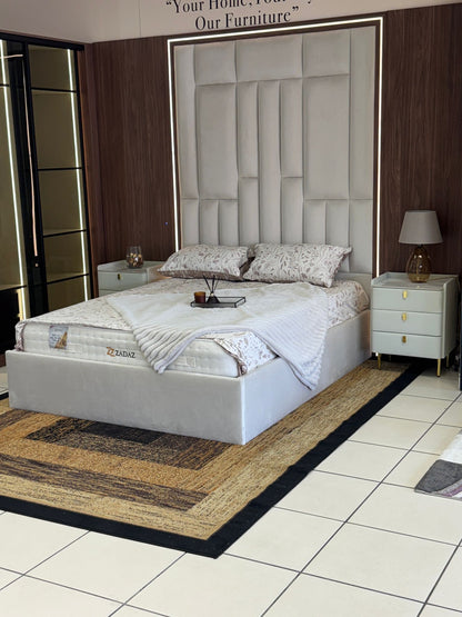 Valentino Designer Panel bed frame