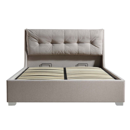 Hadley Stone Fabric Ottoman Bed with Storage