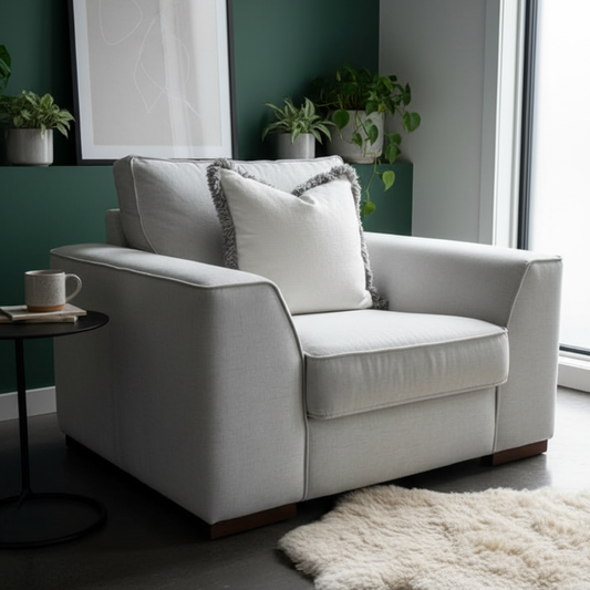Oliver Jumbo Cord 1-Seater Armchair