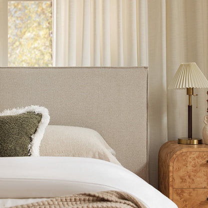 Claudine Ottoman Bed with Storage, Oatmeal Weave