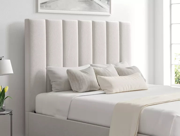 Amalfi Arran Natural Upholstered Ottoman Bed Frame Only – view 6