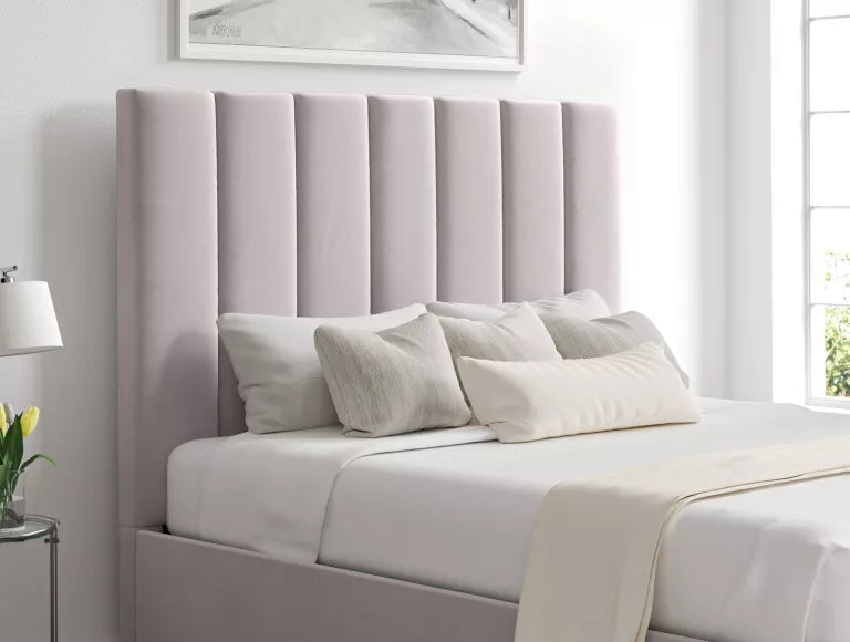 Amalfi Hugo Dove Upholstered Ottoman Bed Frame Only – view 4