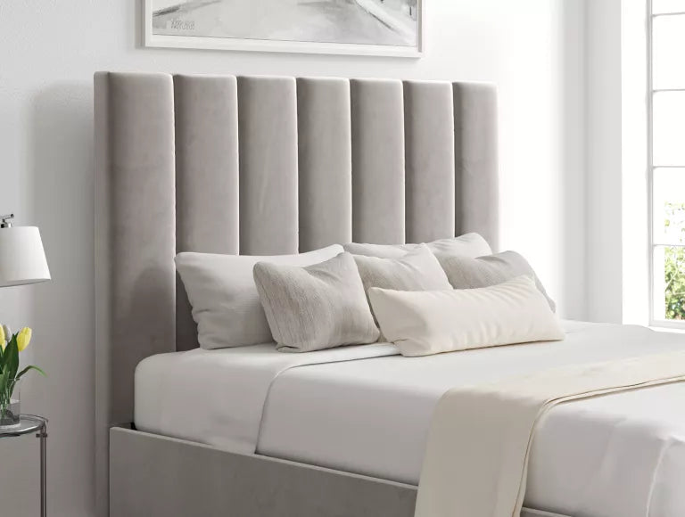 Amalfi Hugo Platinum Upholstered Ottoman Bed Frame Only – view 4