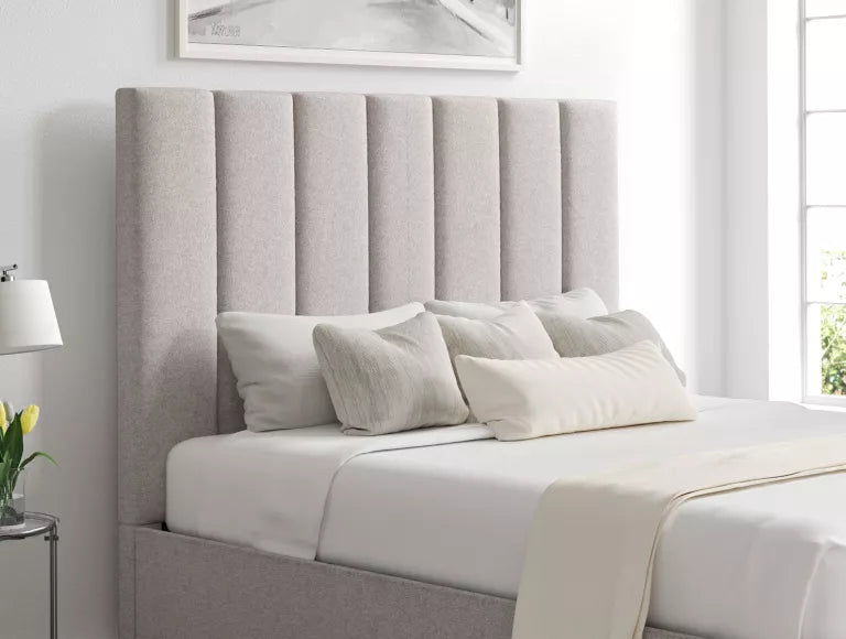 Amalfi Trebla Chalk Upholstered Ottoman Bed Frame Only – view 3