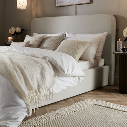 Ascot Ottoman Storage Bed - Natural