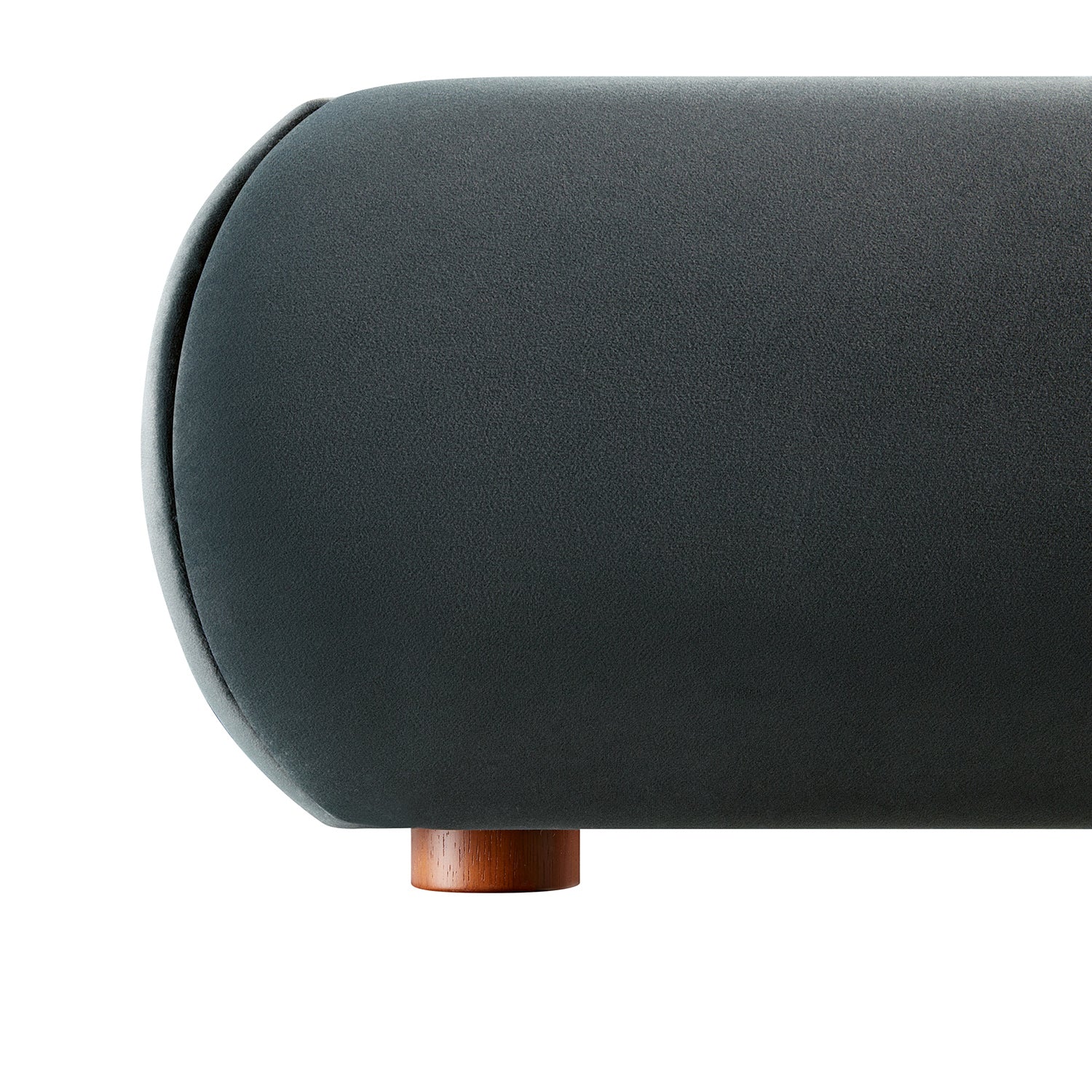 Jolene Layered Wingback Bed with Storage, Aegean Blue Velvet