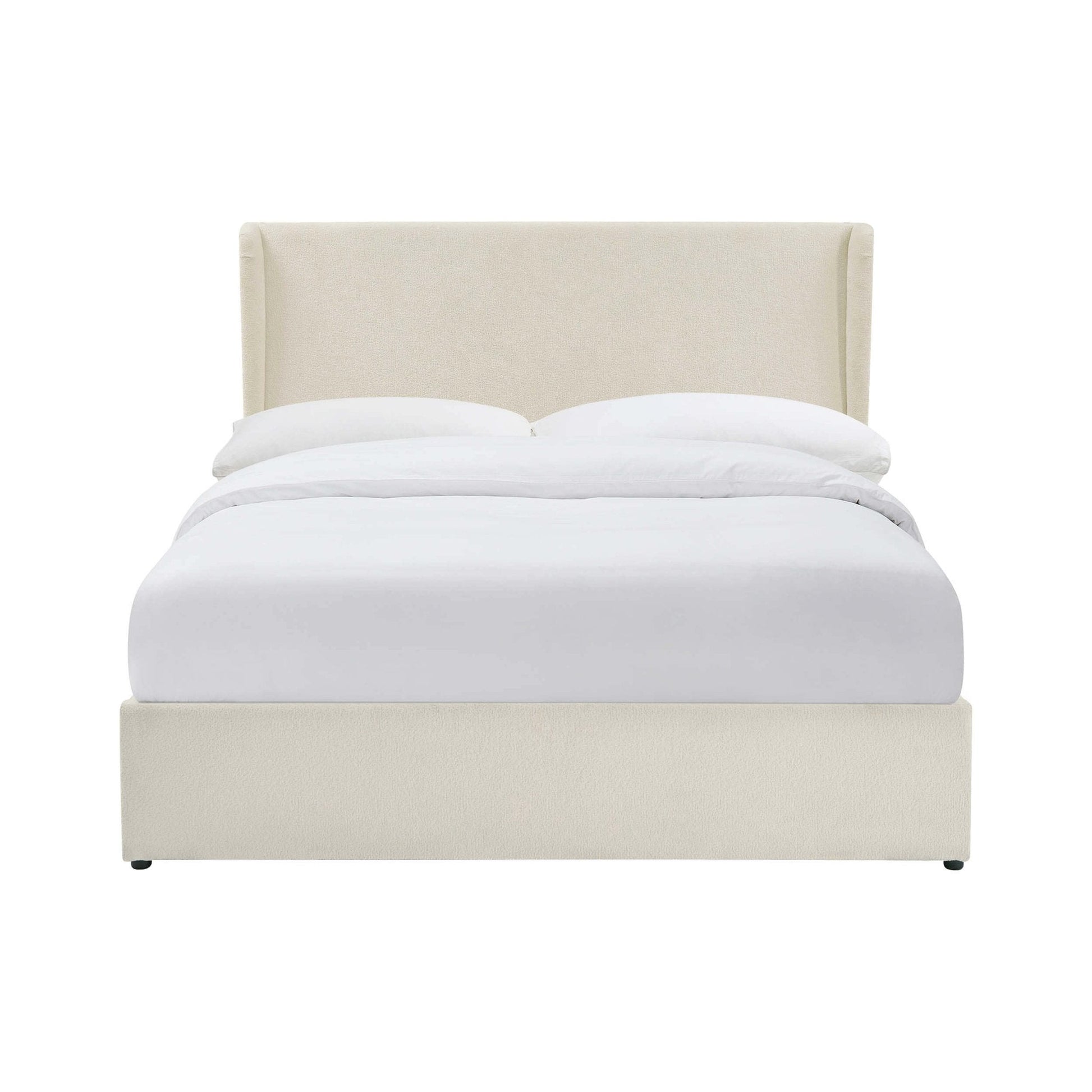 Berkeley Ottoman Storage Bed - Chenille Ecru