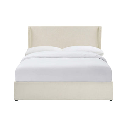 Berkeley Ottoman Storage Bed - Chenille Ecru