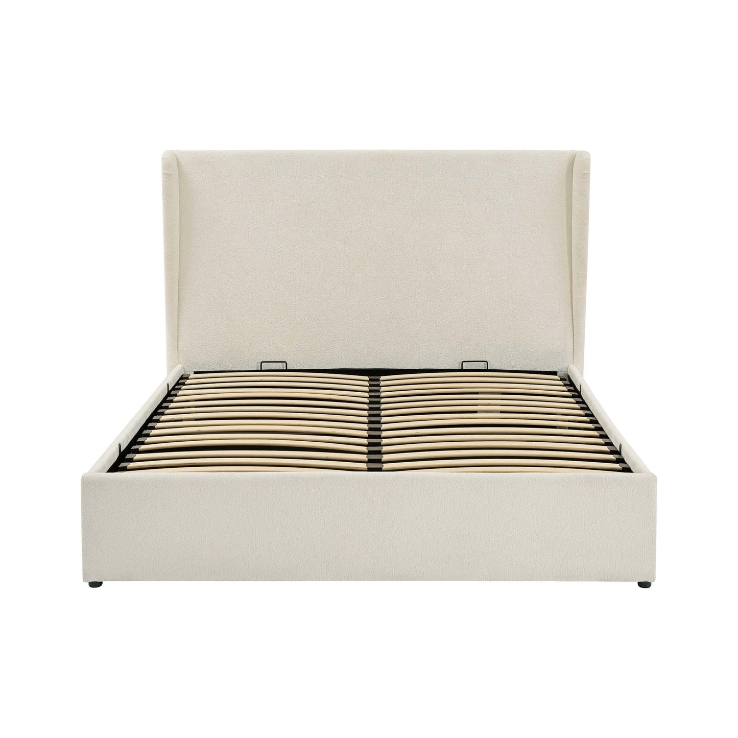 Berkeley Ottoman Storage Bed - Chenille Ecru