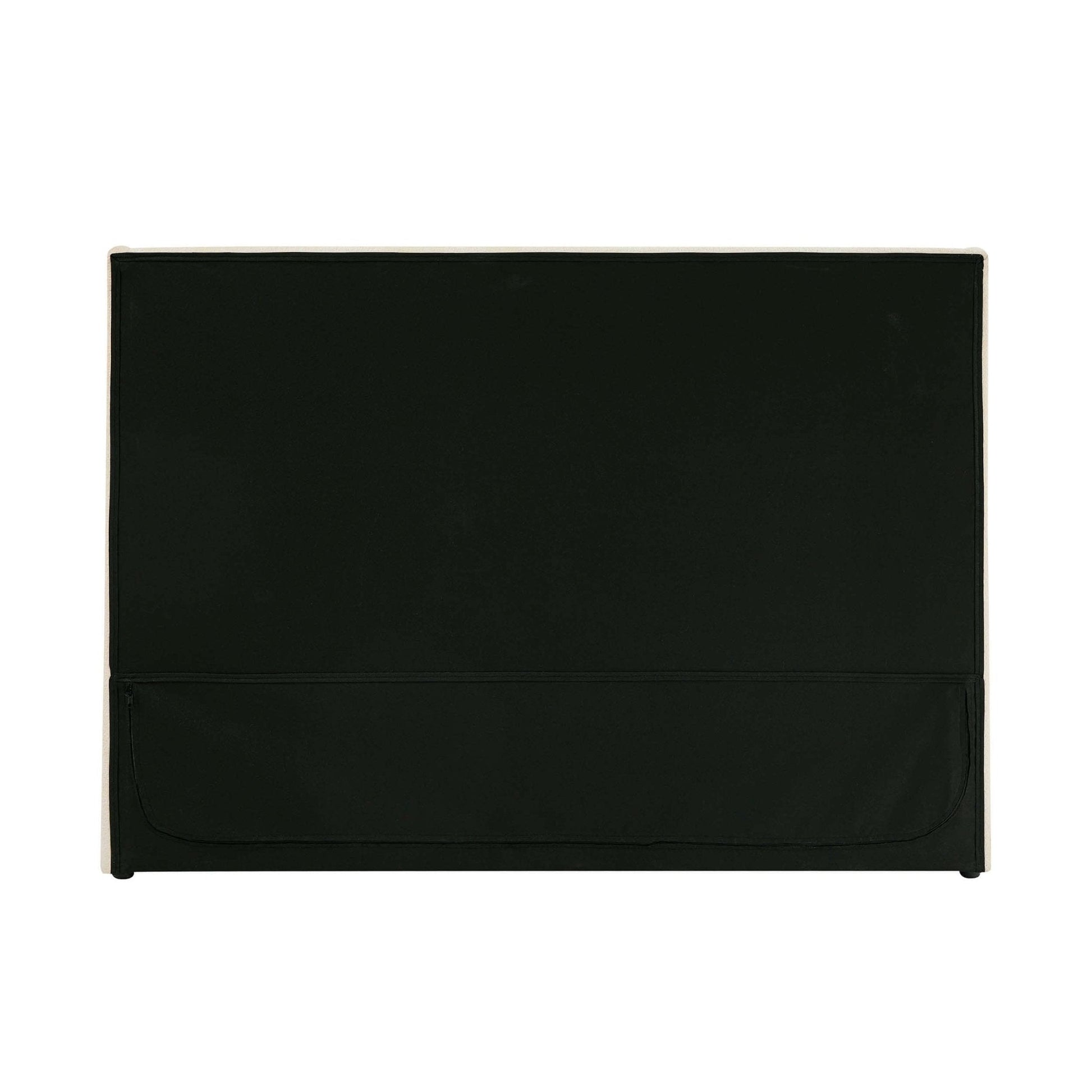 Berkeley Ottoman Storage Bed - Chenille Ecru