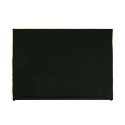 Berkeley Ottoman Storage Bed - Chenille Ecru