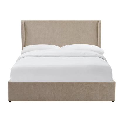 Berkeley Ottoman Storage Bed - Textured Oatmeal