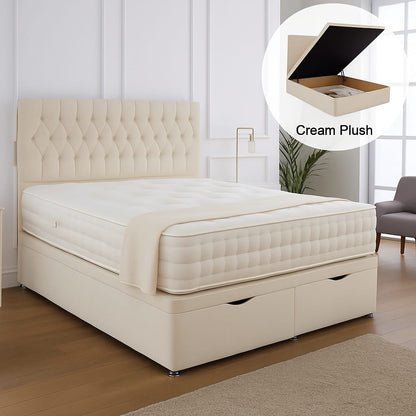 Albans Ottoman End Lift Storage Divan Bed – view 9