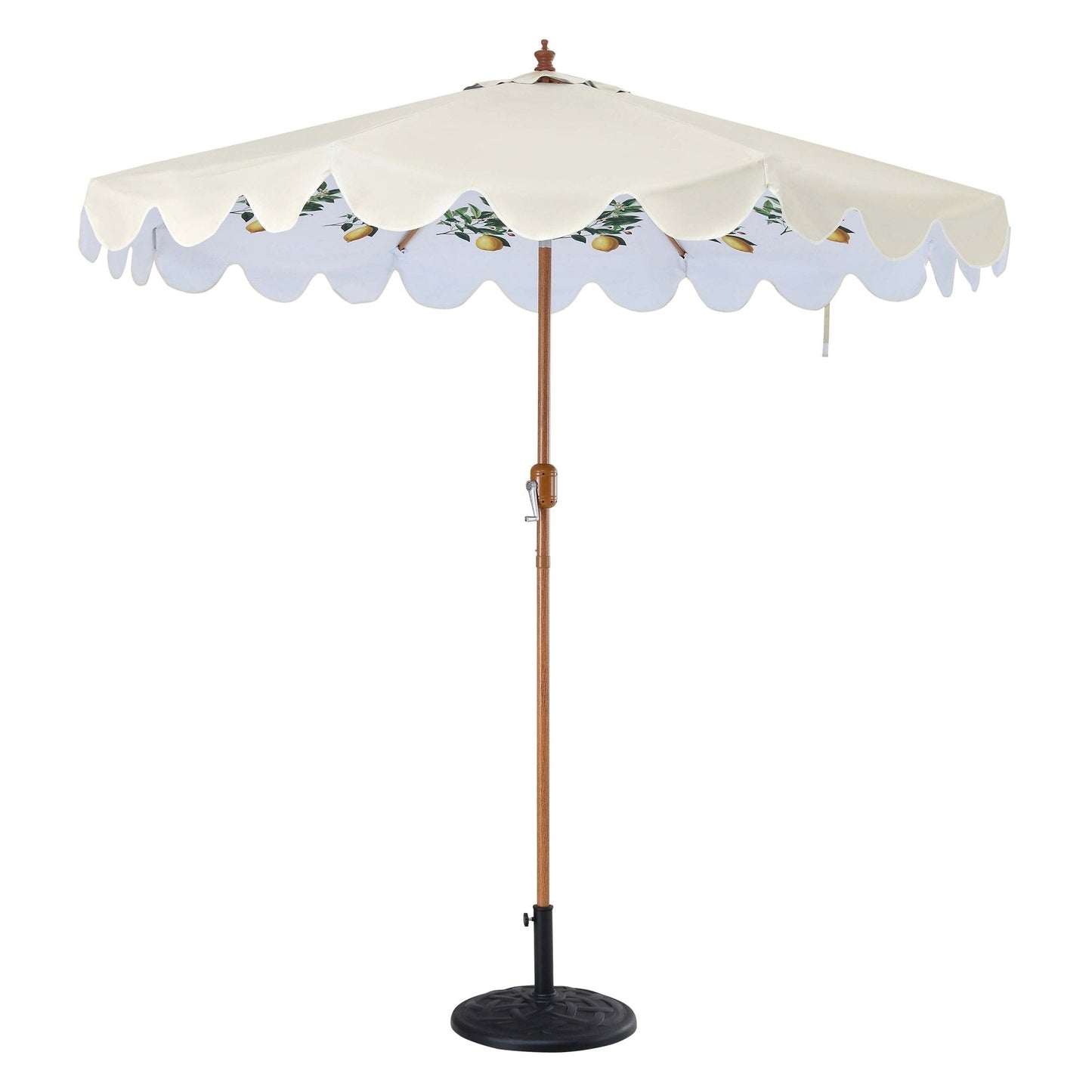 Lemon Branch 2.6M Octagonal Parasol with Aluminium Tilt