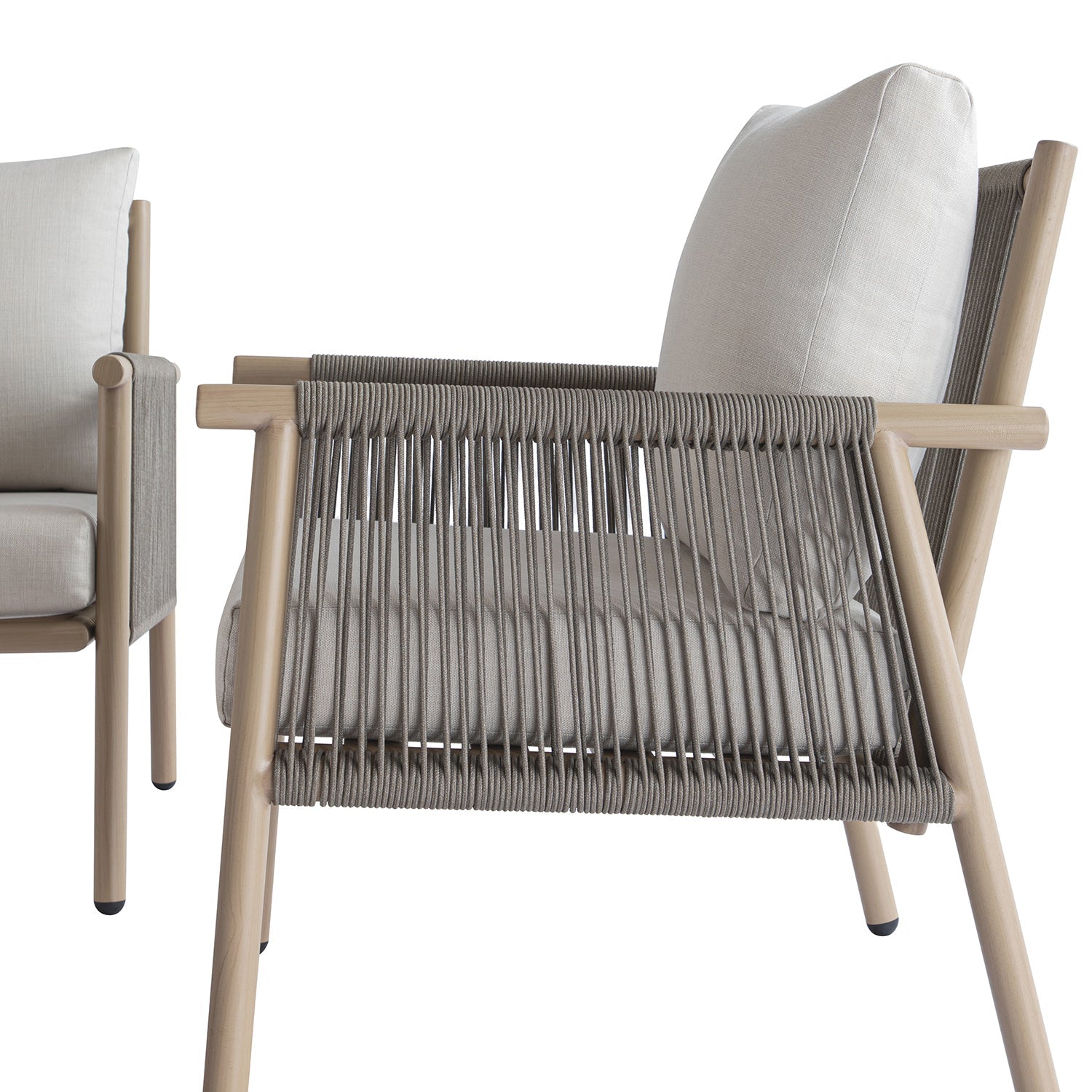 Soller Indoor and Outdoor Rope Weave 5-Seater Sofa Set