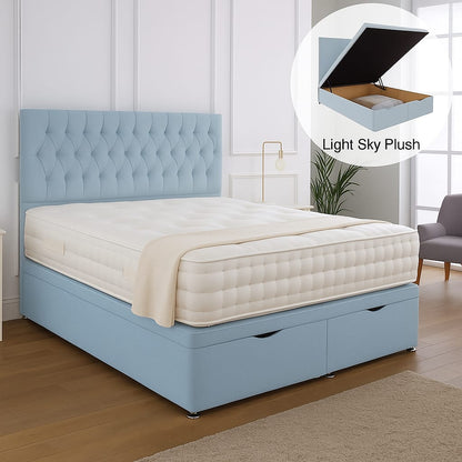 Albans Ottoman End Lift Storage Divan Bed – view 10