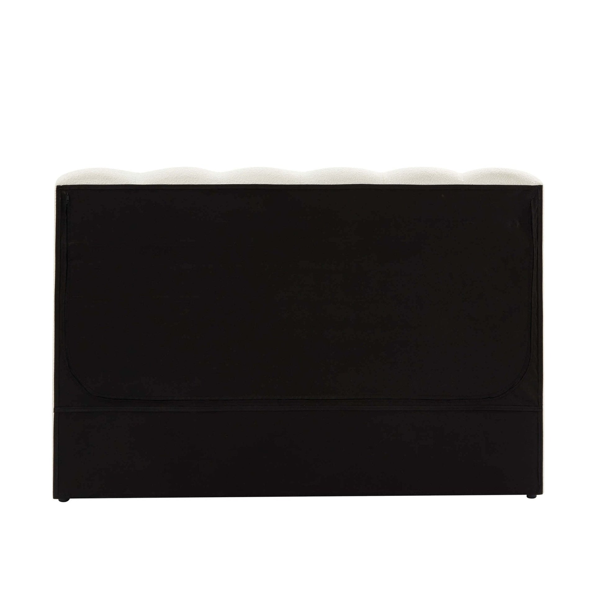 Cheshire Boucle Ottoman Storage Bed - Off White