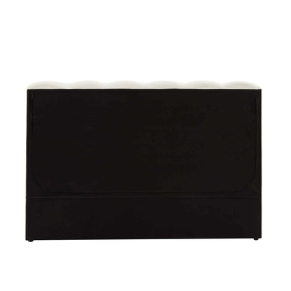 Cheshire Boucle Ottoman Storage Bed - Off White