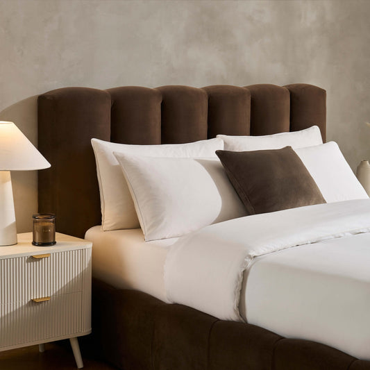 Cheshire Ottoman Storage Bed - Cappuccino