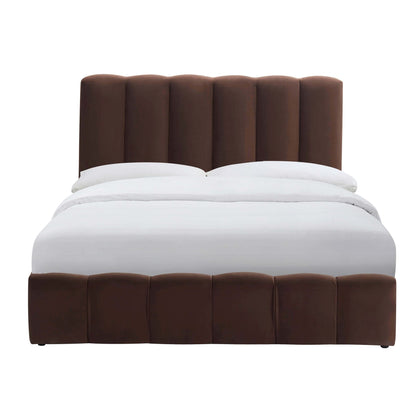 Cheshire Ottoman Storage Bed - Cappuccino