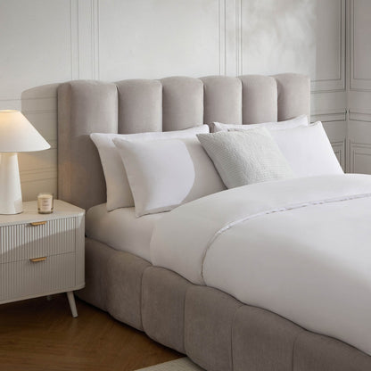 Cheshire Ottoman Storage Bed - Light Grey
