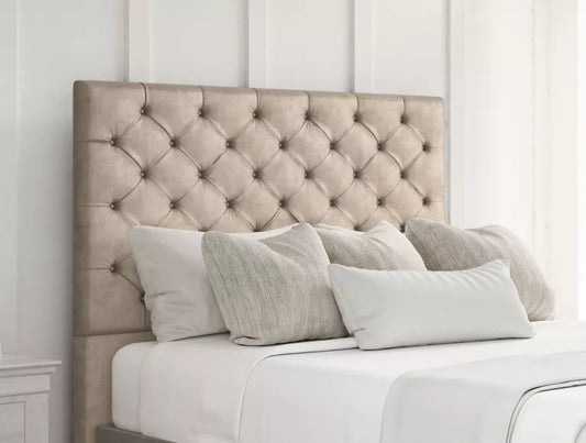 Chesterfield Upholstered Headboard and Divan Base
