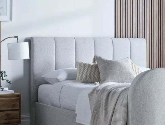 Copenhagen Upholstered Ottoman TV Bed – view 2