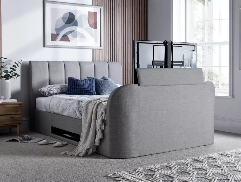 Copenhagen Upholstered Ottoman TV Bed