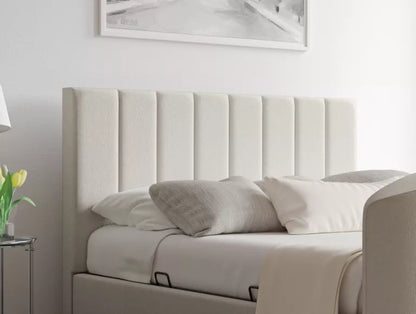 Berkley Upholstered Arran Natural Ottoman TV Bed – view 2