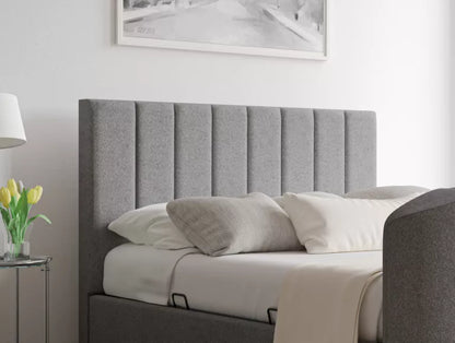 Berkley Upholstered Ottoman TV Bed - Bed Frame Only