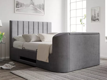 Berkley Upholstered Hugo Platinum Ottoman TV Bed – view 6