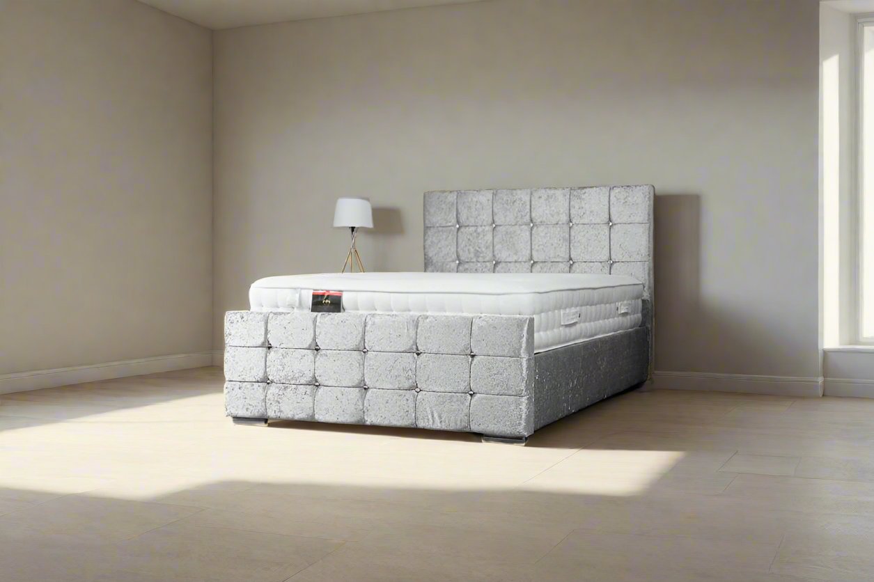 Cubed Bed frame With Optional Storage