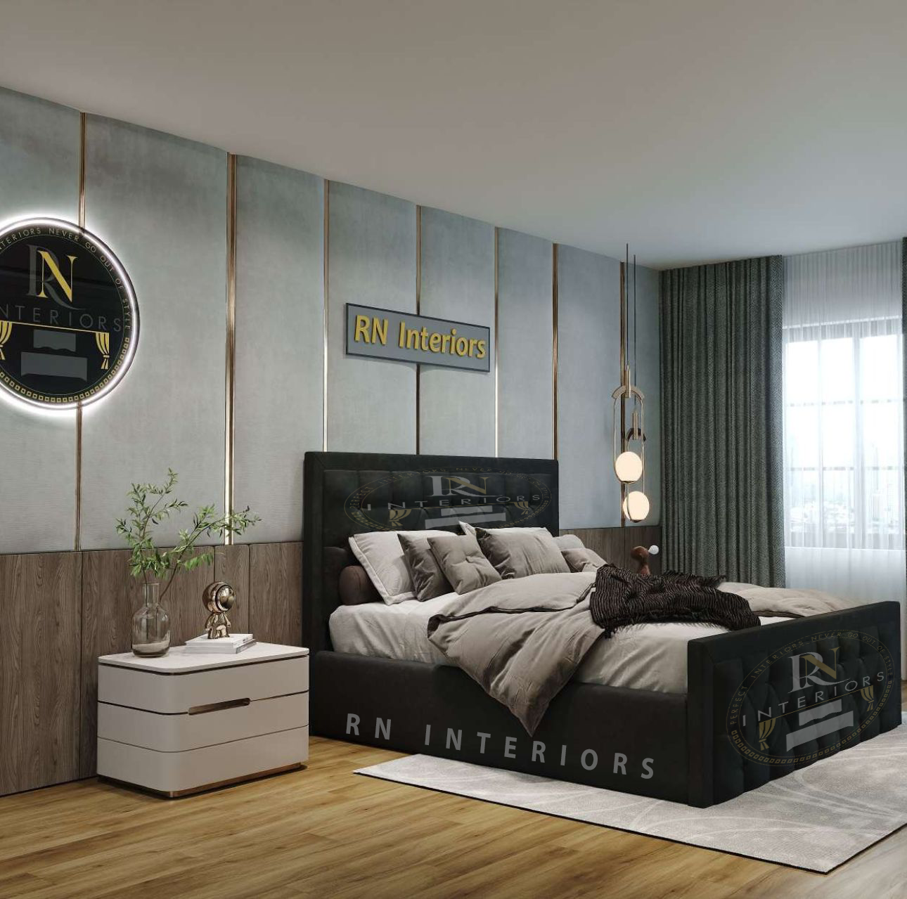 Chesterfield Double Bed - Luxury Palace Bed