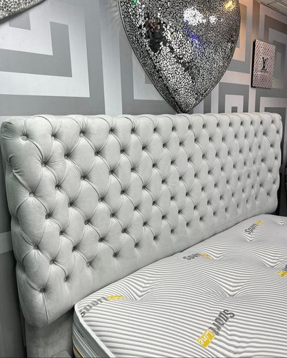 Grand Silver Ambassador Bed Frame