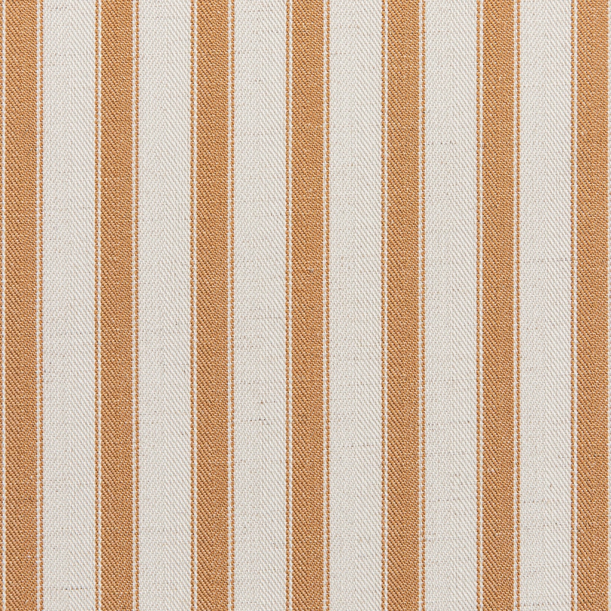 Chilworth Upholstered Ottoman Bed with Storage, Ochre Stripe Linen Blend