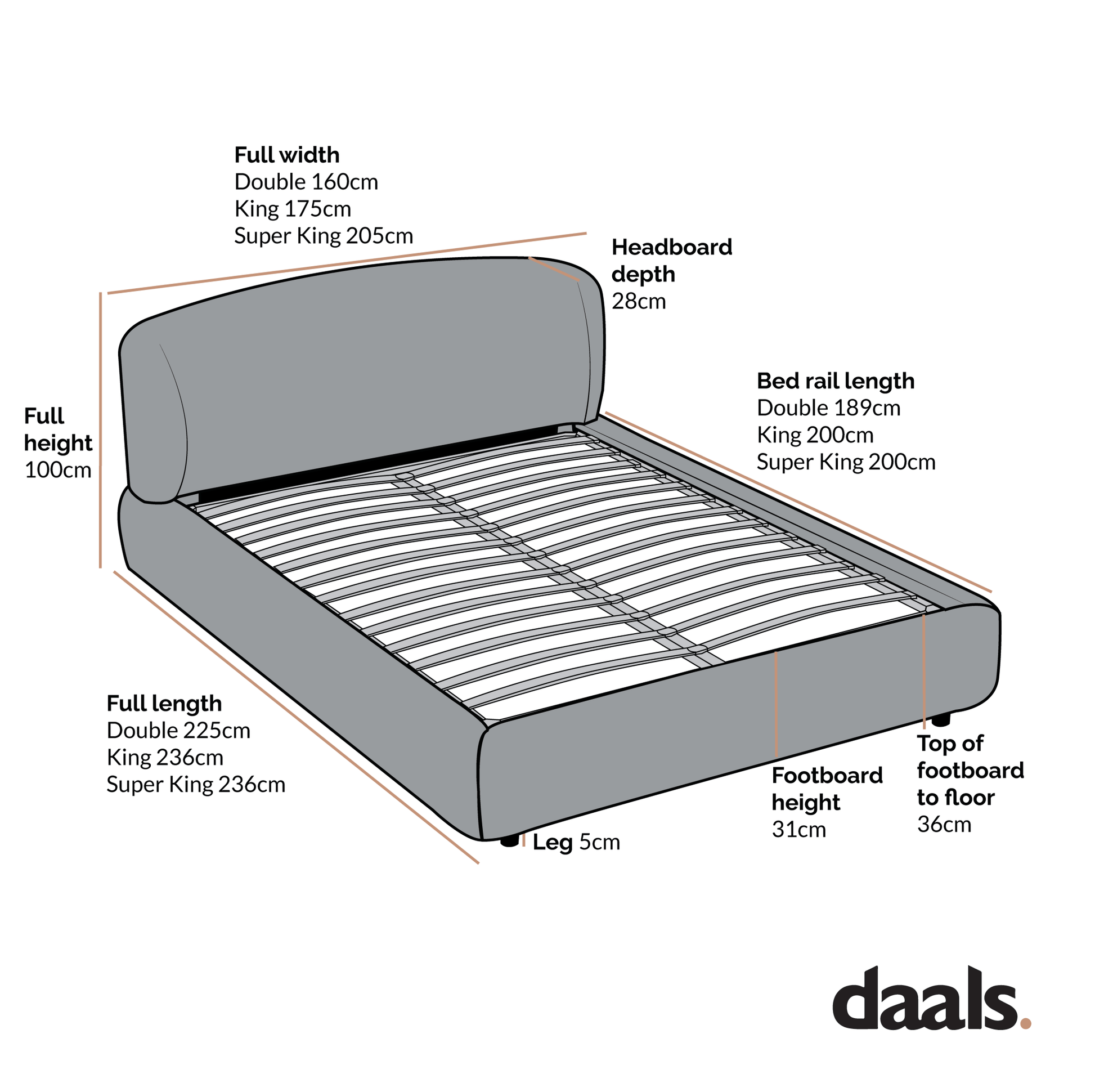 Constance Winged Headboard Ottoman Bed with Storage, Musk Blush Boucle