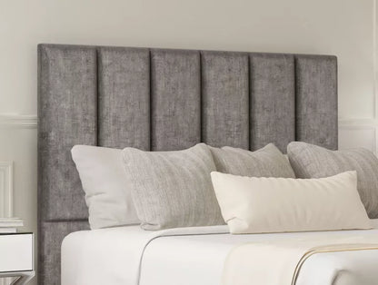 Empire Upholstered Headboard and Ottoman Base
